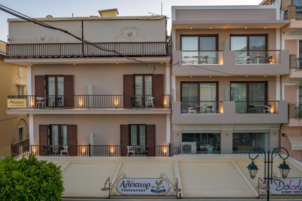 Alektor Luxury Apartments Zakynthos stad Exteriör bild