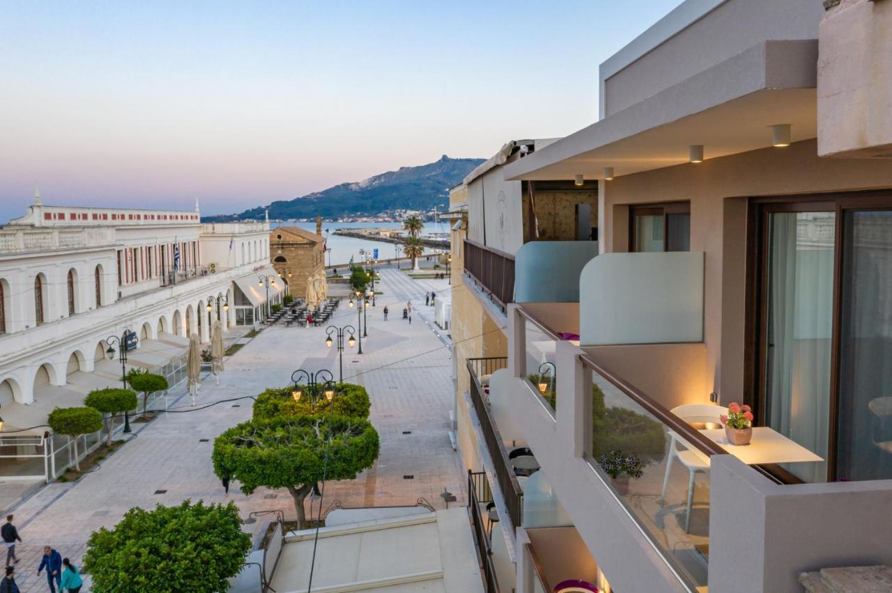 Alektor Luxury Apartments Zakynthos stad Exteriör bild